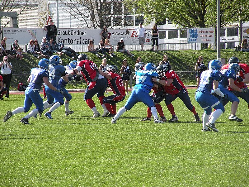 Calanda Broncos - Zurich Renegades 10.04.2011
