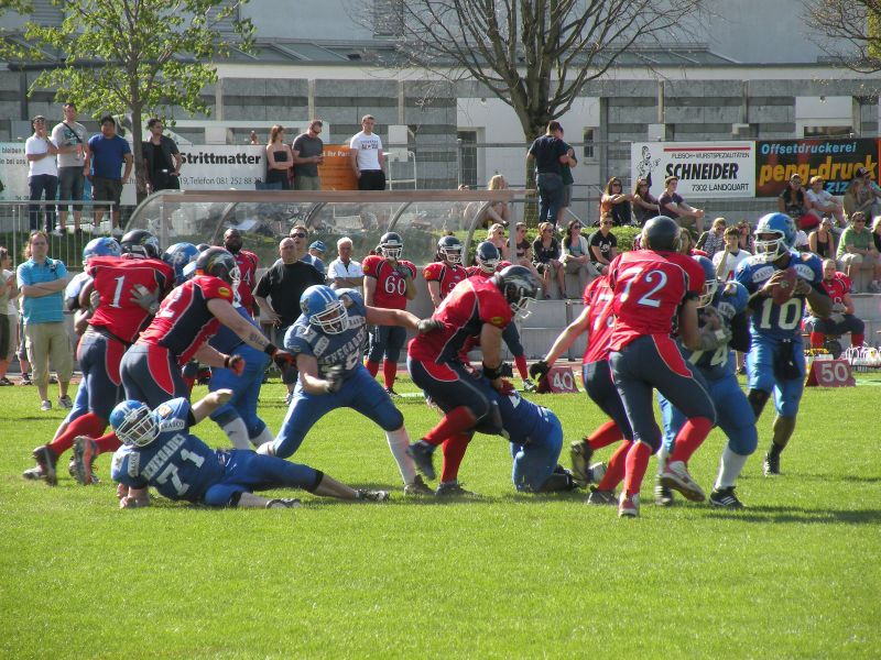Calanda Broncos - Zurich Renegades 10.04.2011