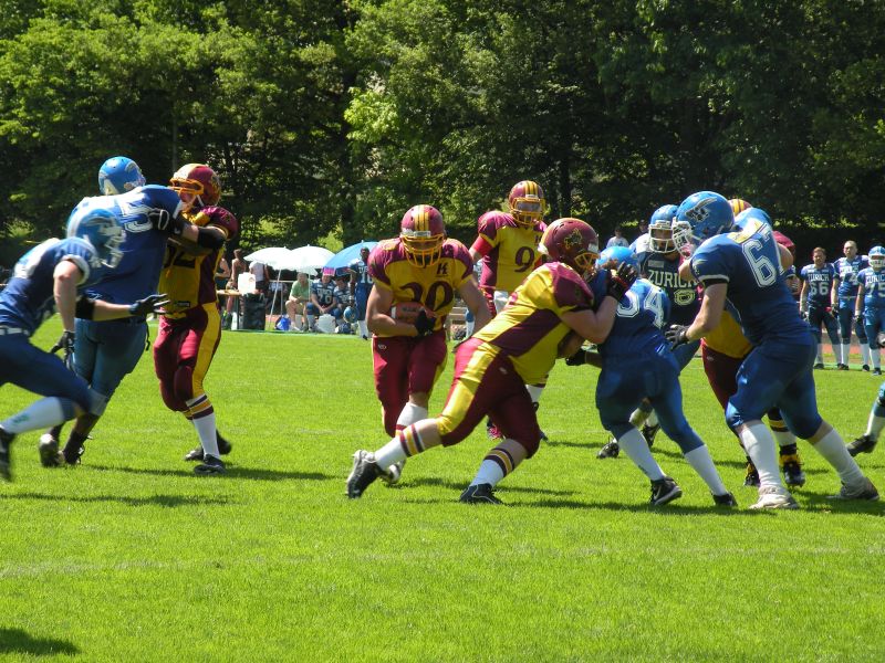 Zurich Renegades - Winterthur Warriors 16.06.2013