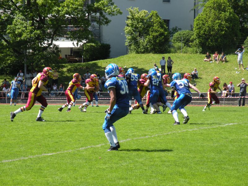 Zurich Renegades - Winterthur Warriors 16.06.2013