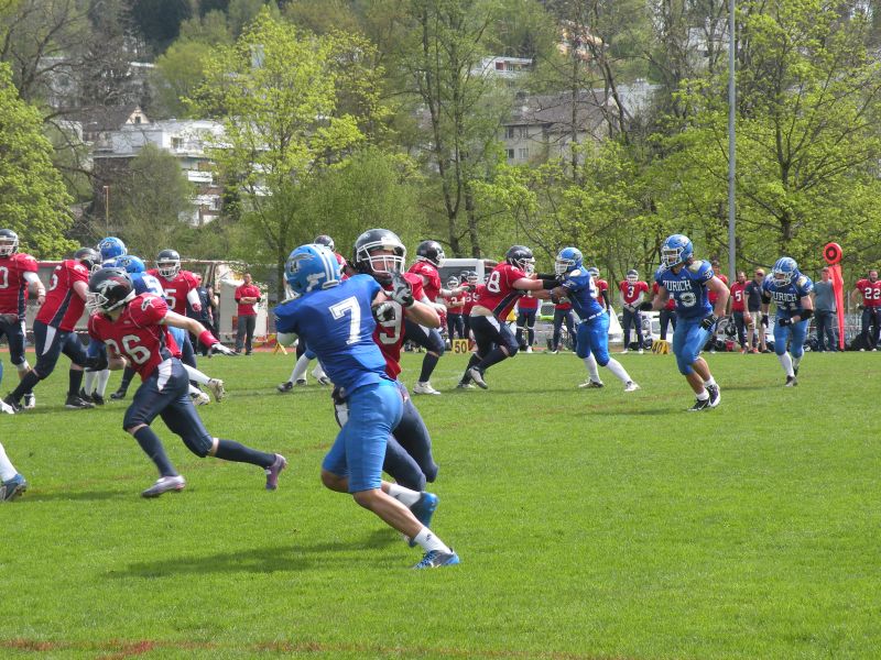 Zurich Renegades- Calando Broncos 26.04.2015