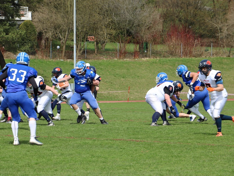 Zurich Renegades - St. Gallen Baers 08.04.2018
