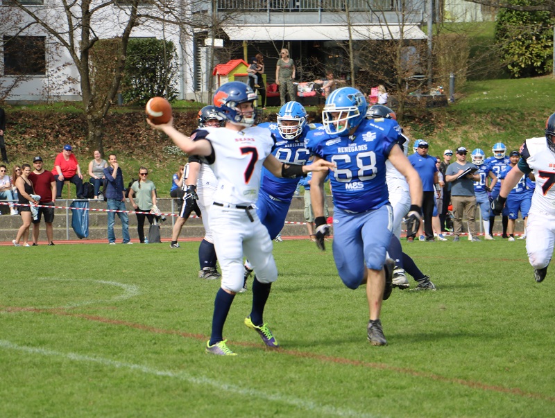 Zurich Renegades - St. Gallen Baers 08.04.2018