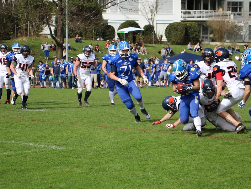 Zurich Renegades - St. Gallen Baers 08.04.2018
