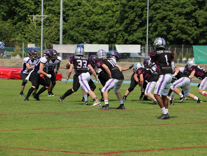 Thun Tigers - Basel Gladiators 17.06.2023 Juniors