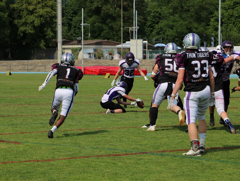 Thun Tigers - Basel Gladiators 17.06.2023 Juniors