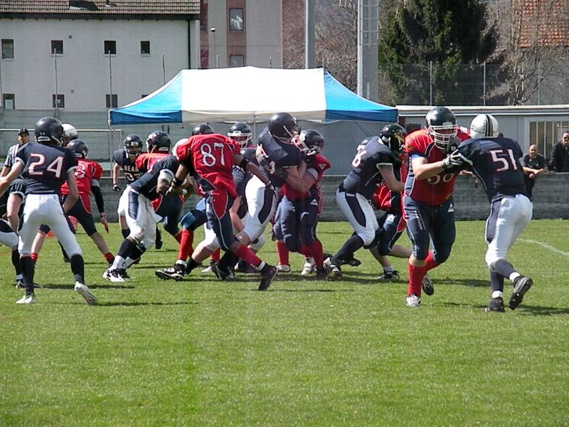 Calanda Broncos II - St. Gallen Bears 13.04.2013