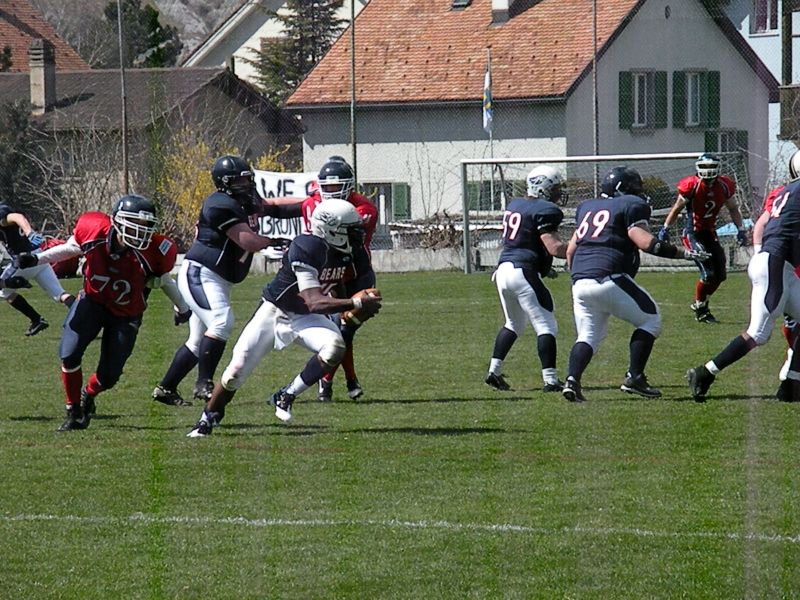 Calanda Broncos II - St. Gallen Bears 13.04.2013