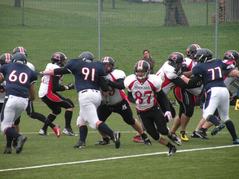 St. Gallen Bears - Midland Bouncers 05. April 2014
