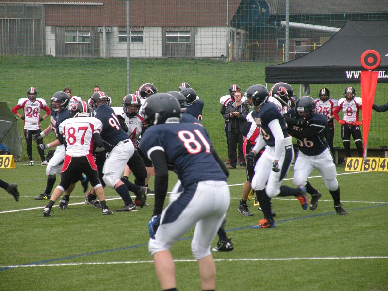 St. Gallen Bears - Midland Bouncers 05. April 2014