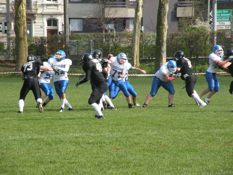 Basel Meanmachine - Zurich Renegades 10.04.2010