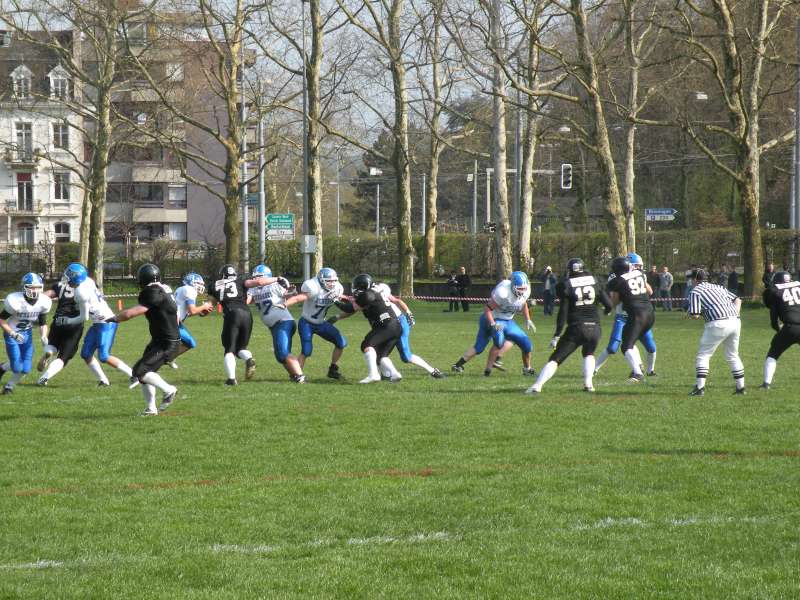 Basel Meanmachine - Zurich Renegades 10.04.2010