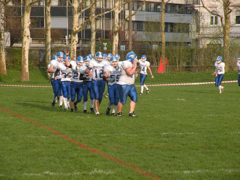 Basel Meanmachine - Zurich Renegades 10.04.2010